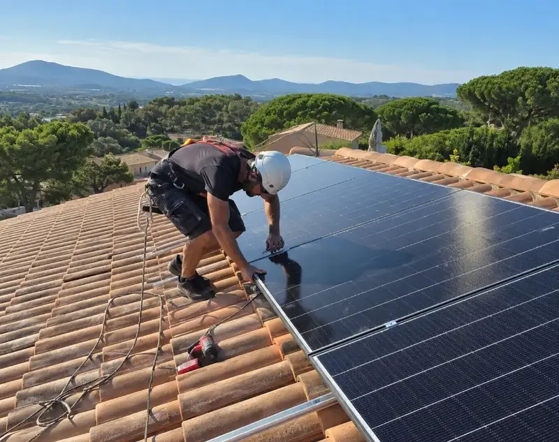 Installateur panneaux solaires Échallon — pose photovoltaïque sur toiture